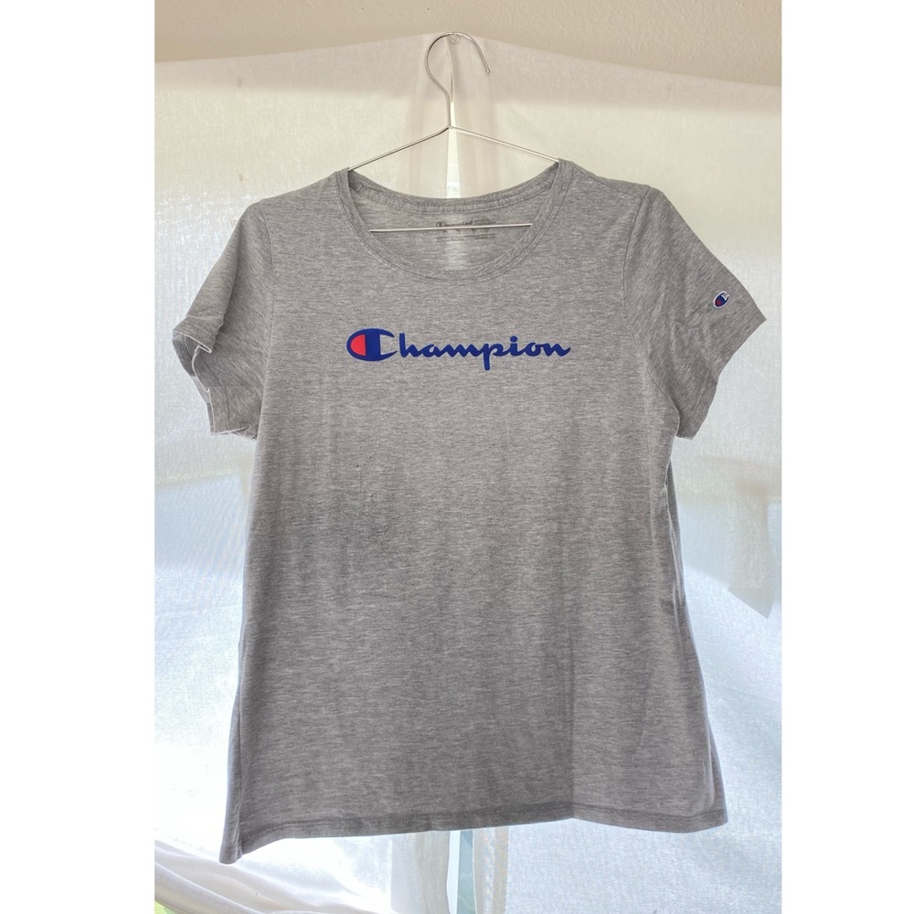 Champion Grey Essential Short Sleeve Tee Size M